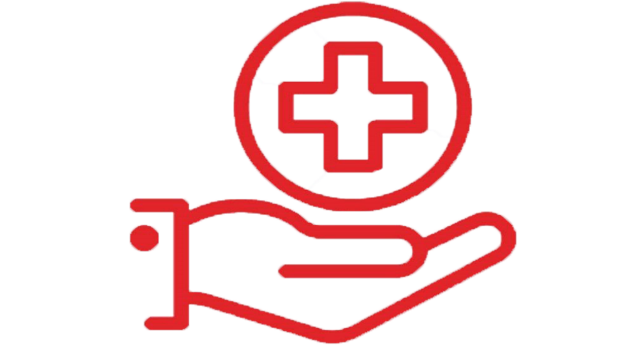 care giving hand icon