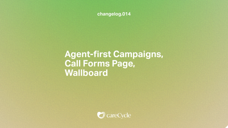Agent First Campaigns