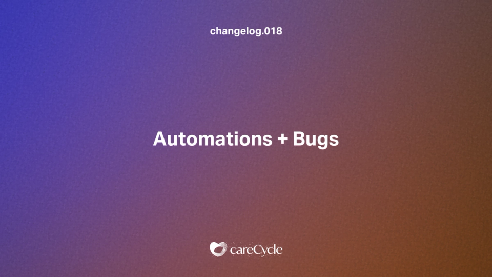 Bug fixes
