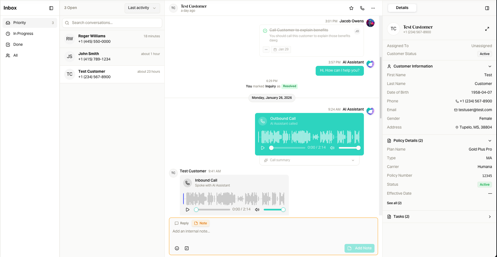 Everything happens in one timeline