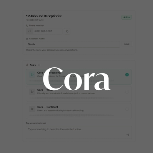 Cora — Your Agency's Always-On AI Receptionist