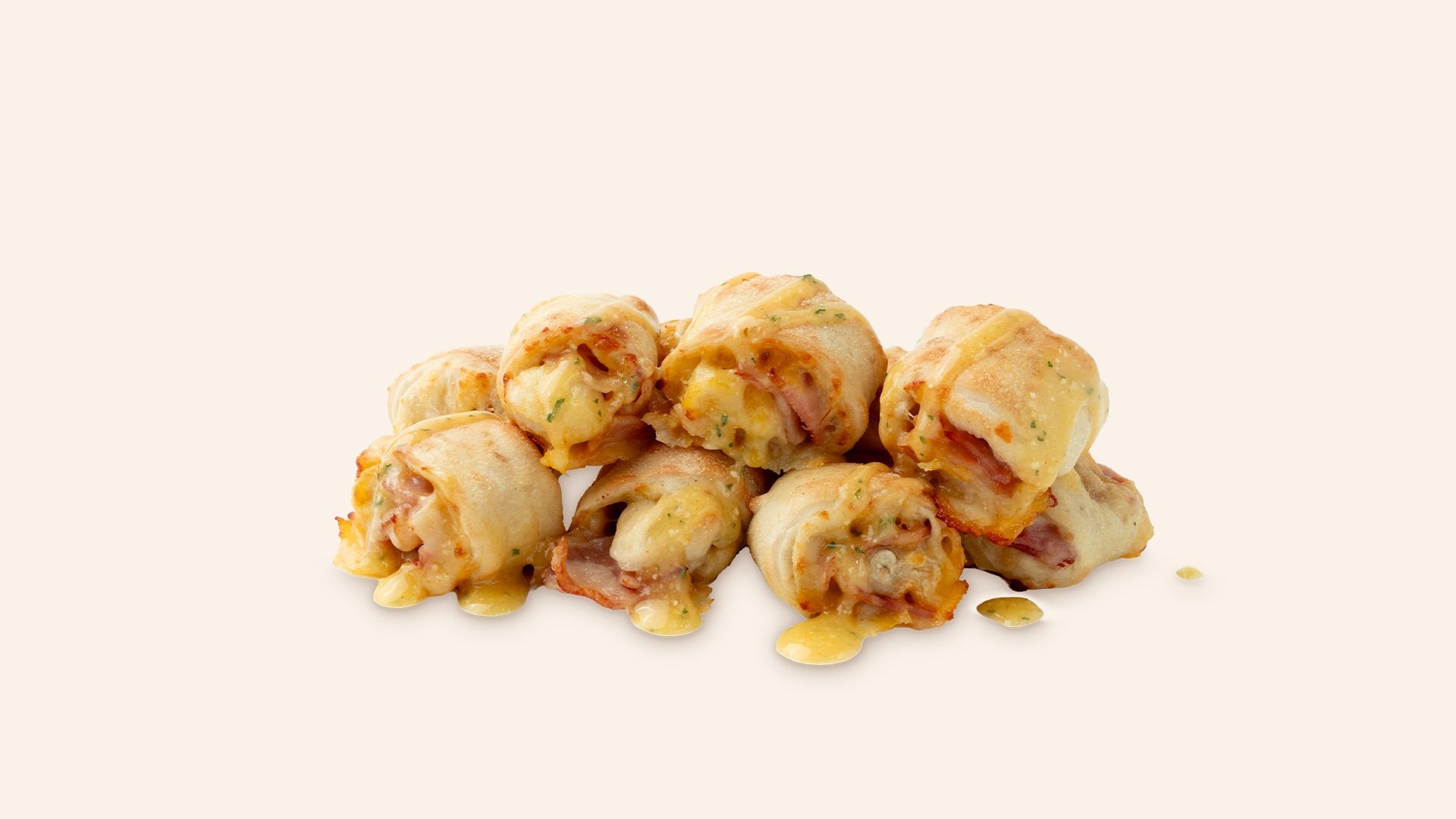 Bacon bread bites