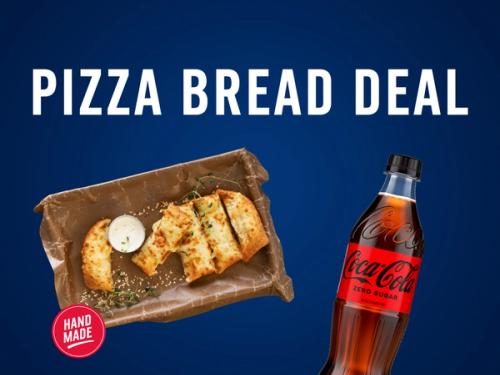 1 Pizza Bread and 50cl drink.