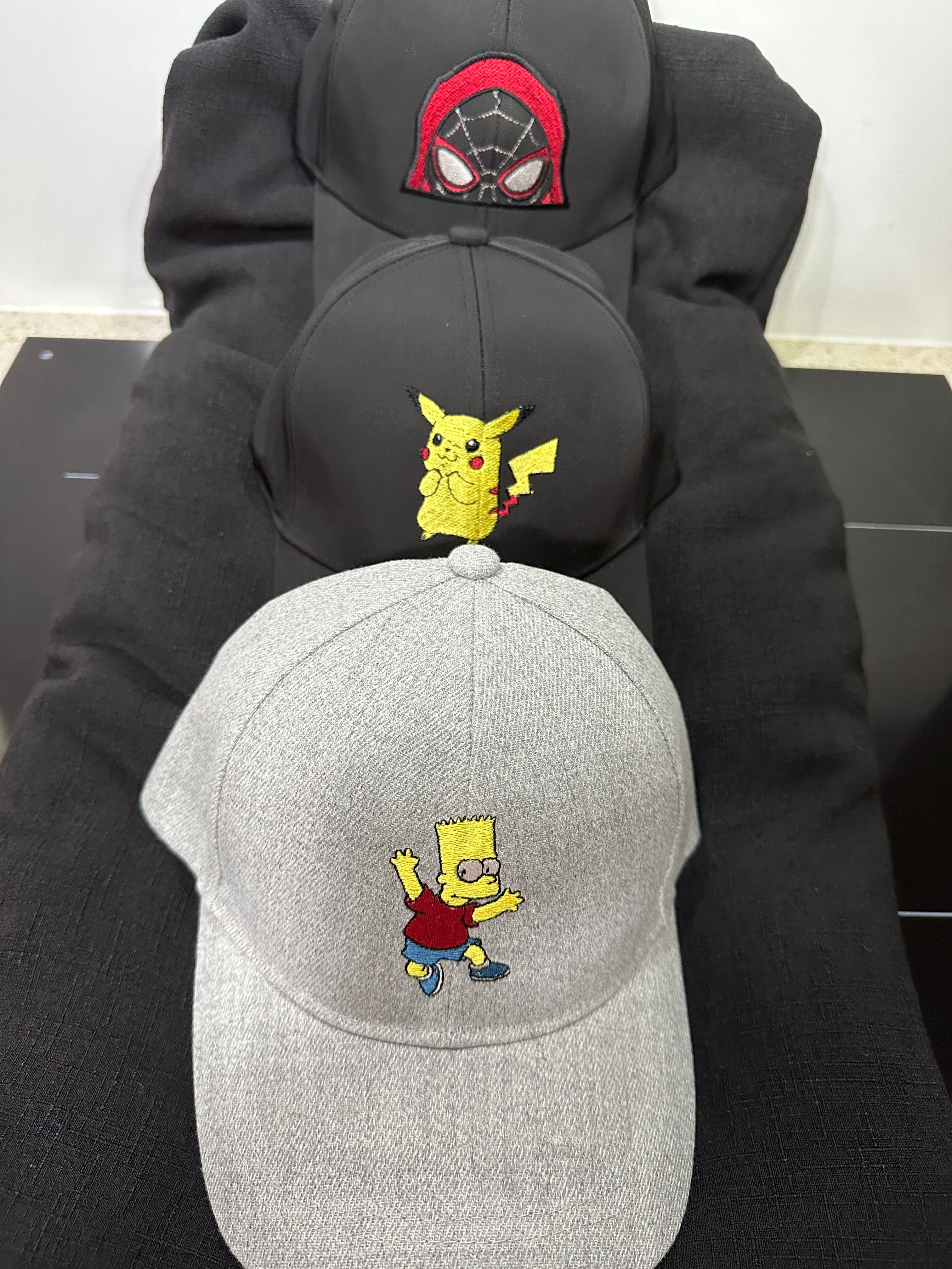 Assorted baseball caps