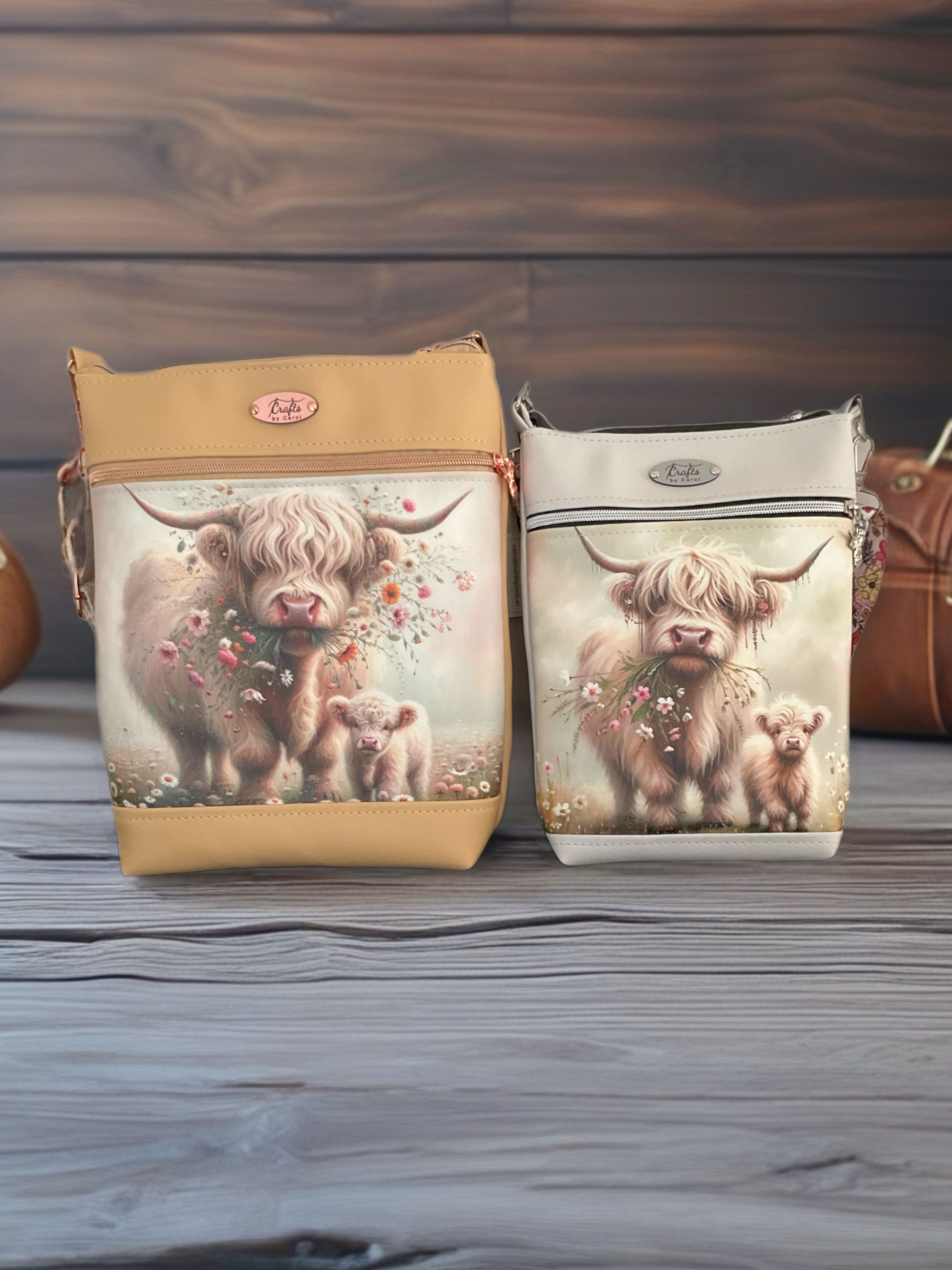 Highland cow bags