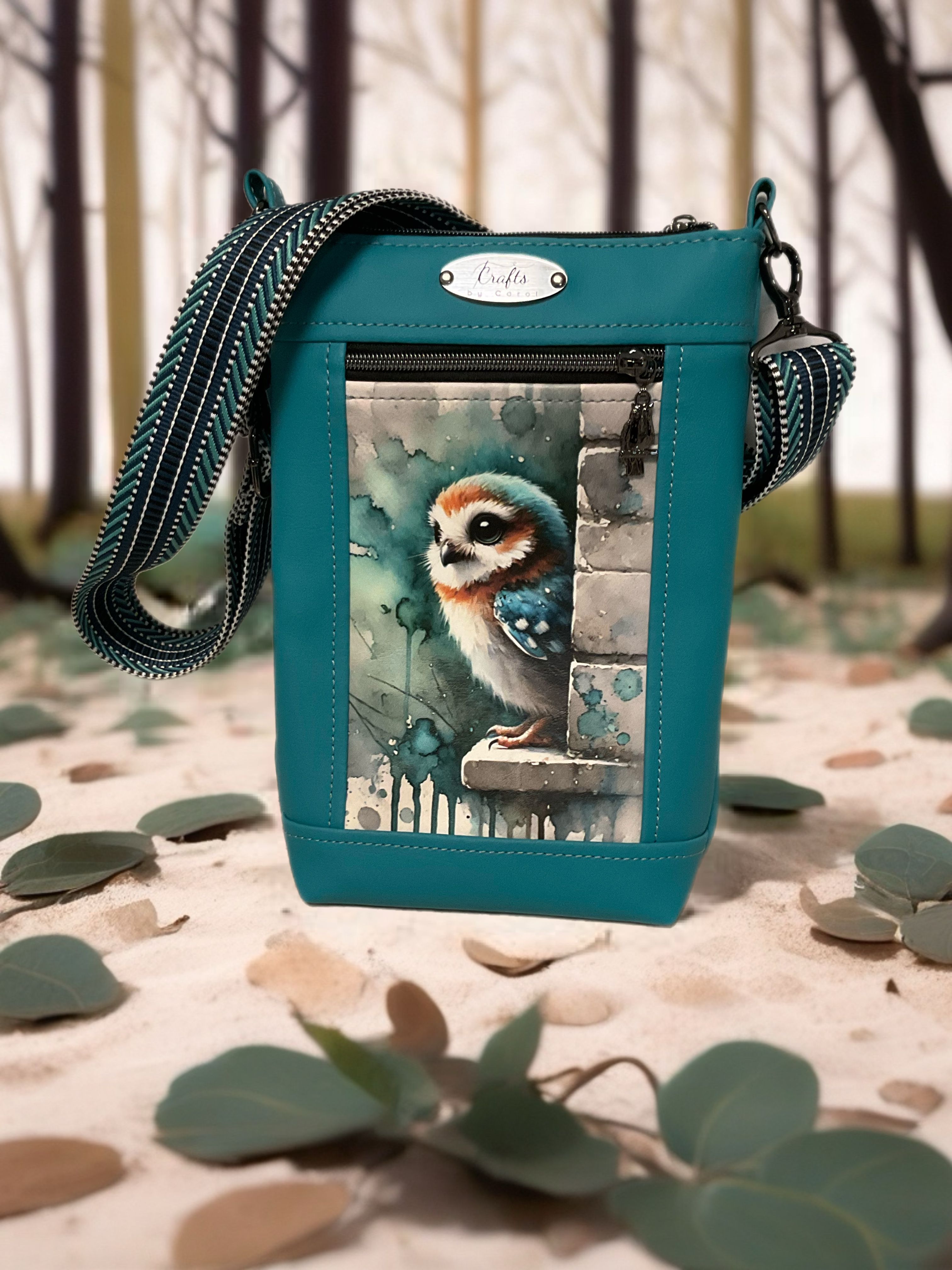 Bag with owl print