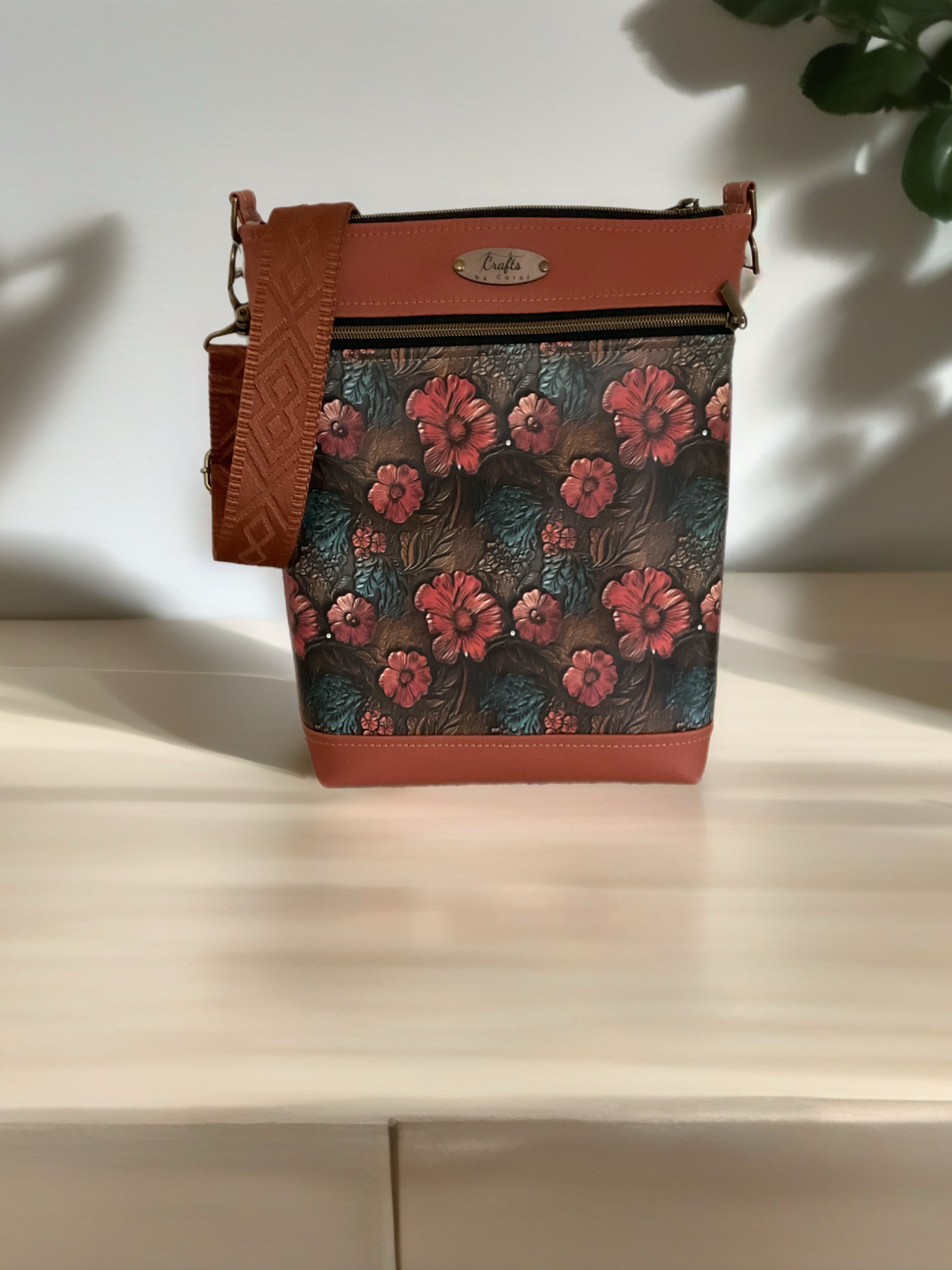 Floral print bag 