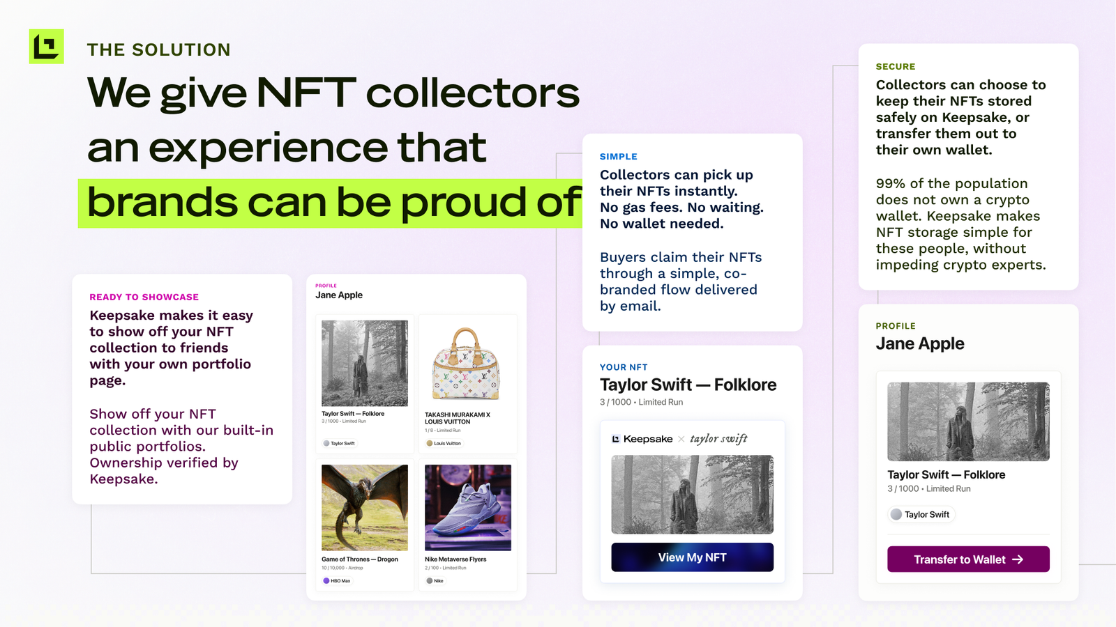 Image or video content for Keepsake