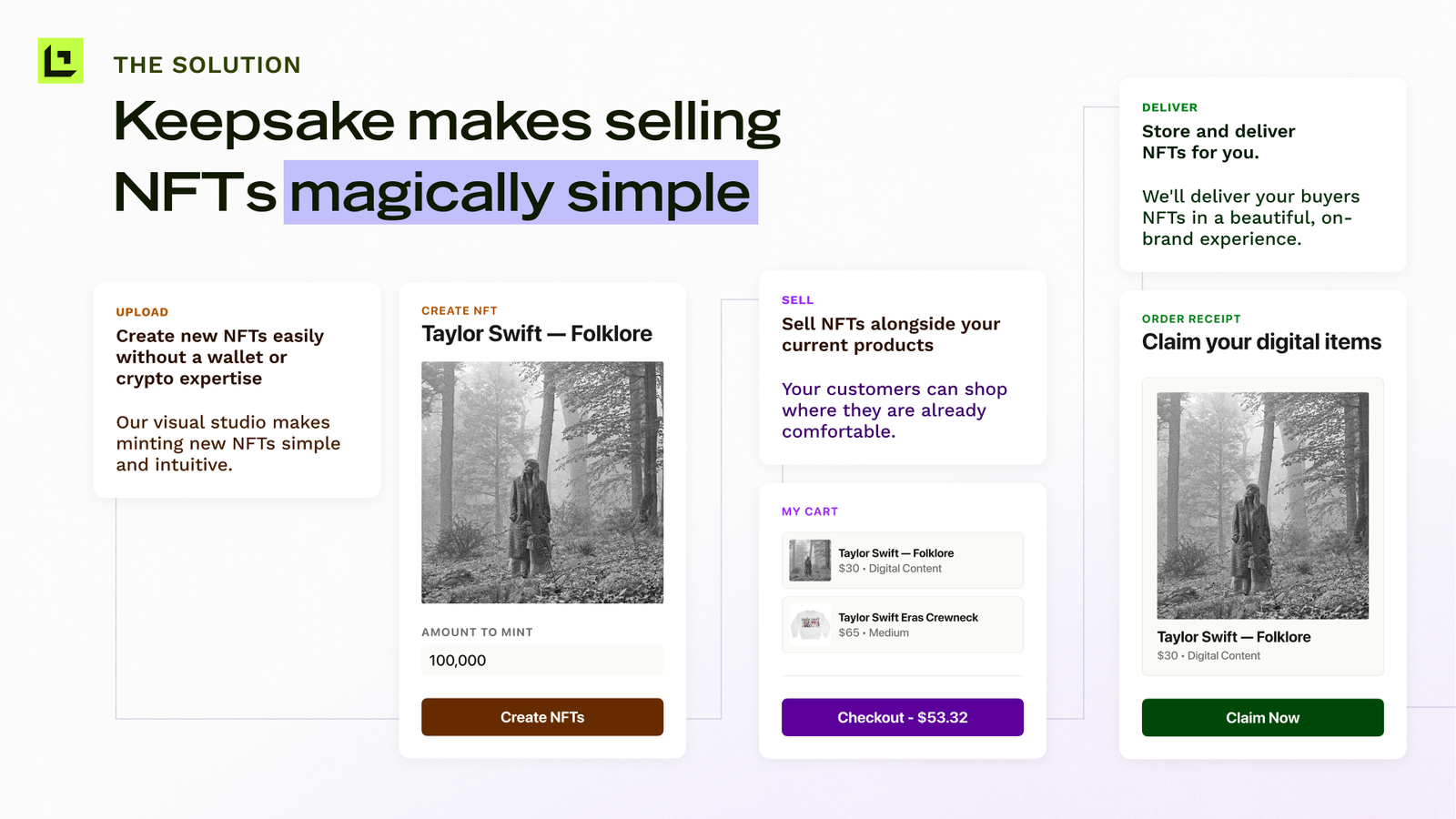 Image or video content for Keepsake