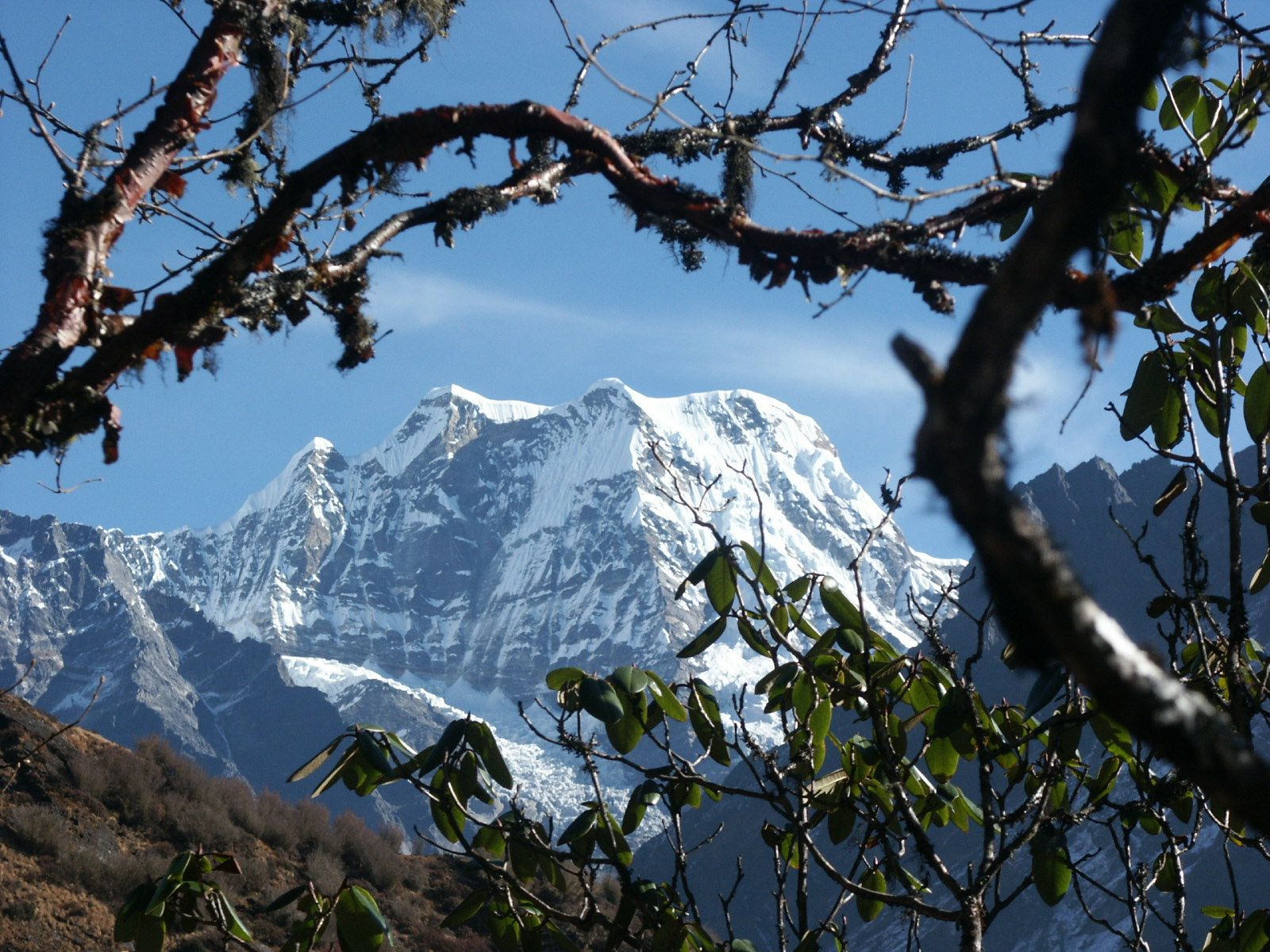 Mera Peak from the Zatrwa La
