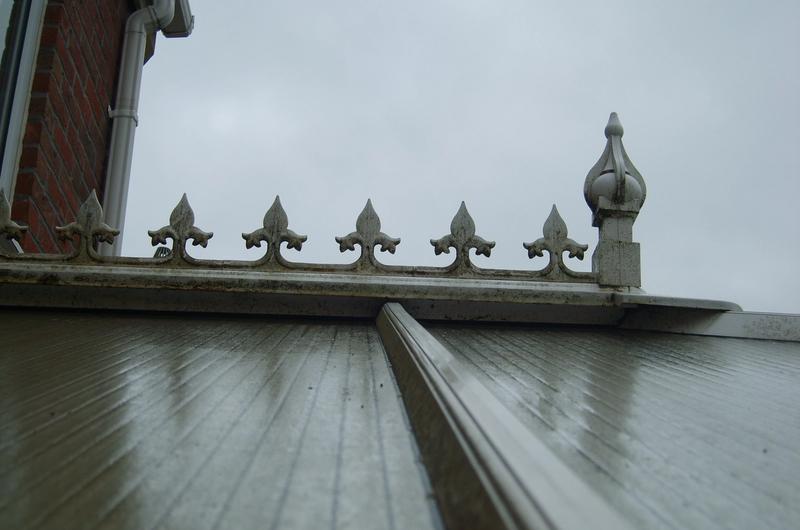 Conservatory roof, before