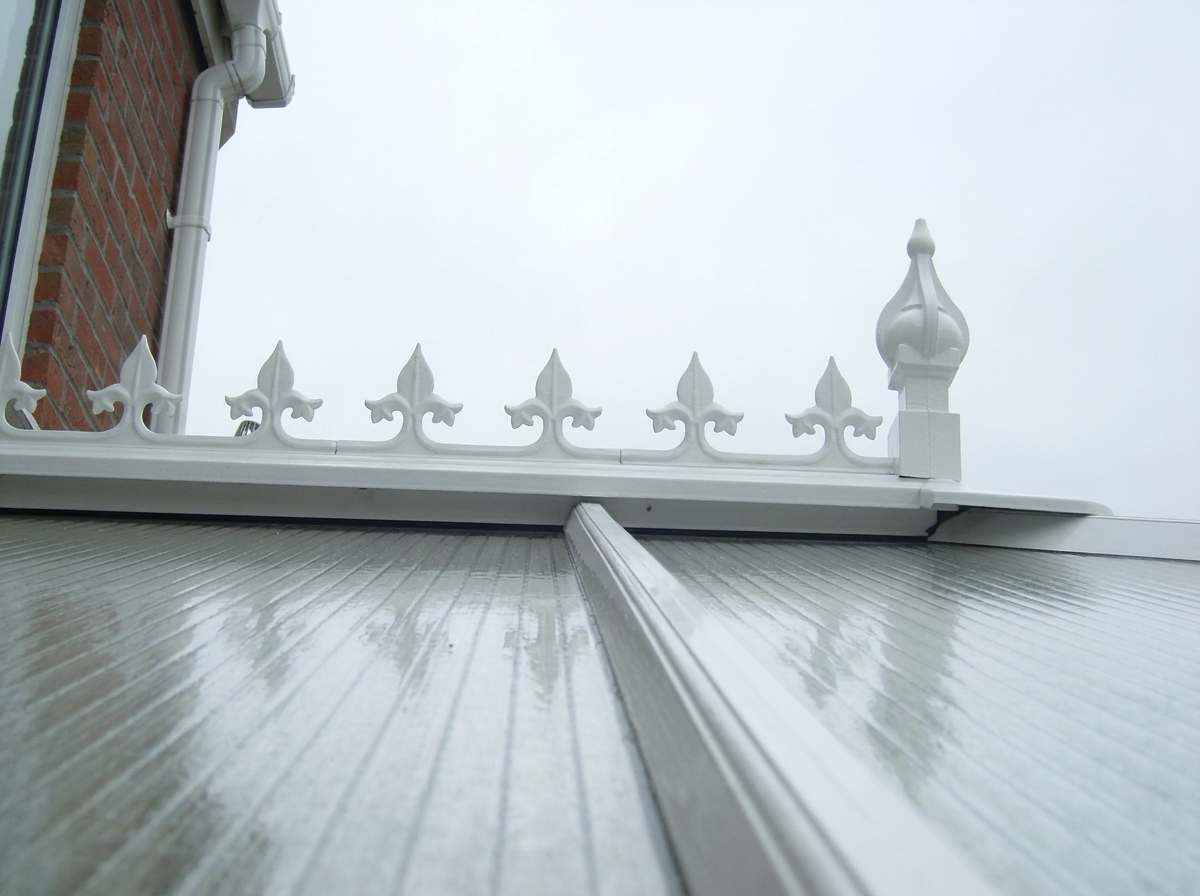 Conservatory roof, after