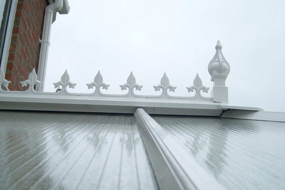 Conservatory roof, after