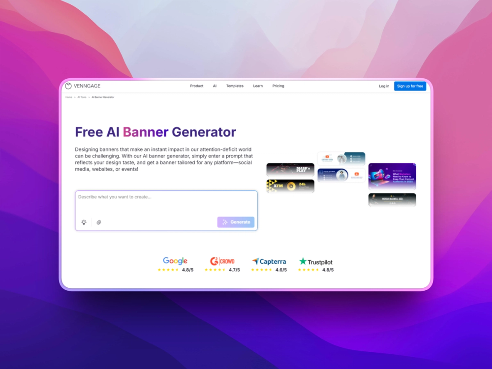 image of AI Banner Generator image of AI Banner Generator