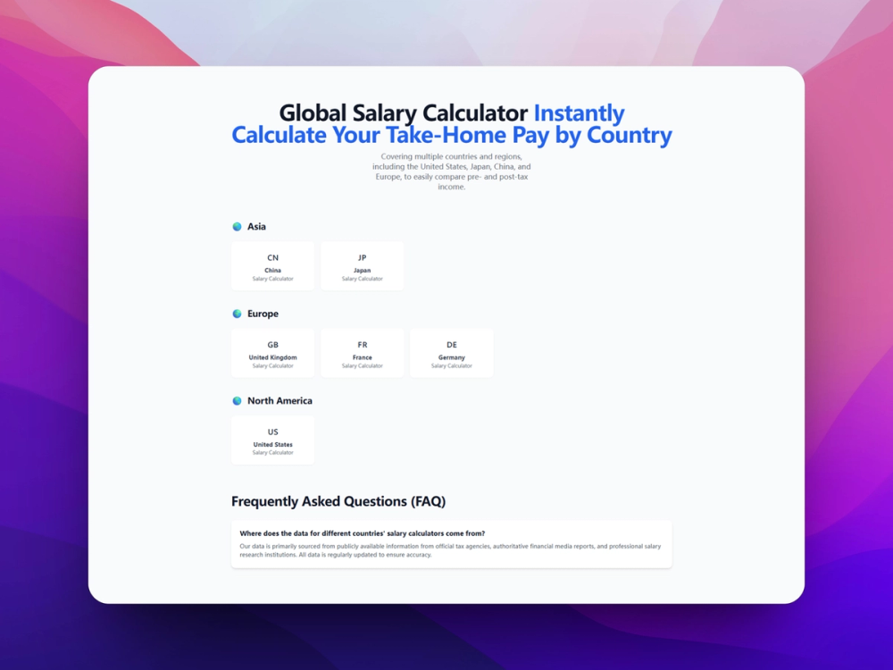 image of Salary Calculator