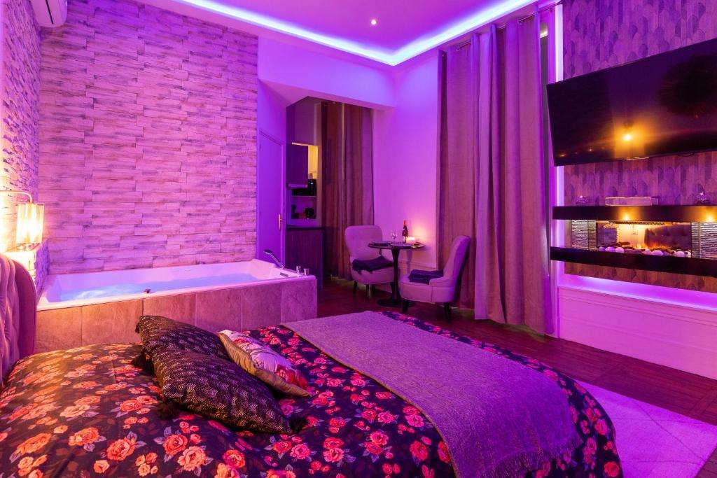 Vue d'ensemble - Appartement Spa Edelweiss - Spa Privatif Dijon