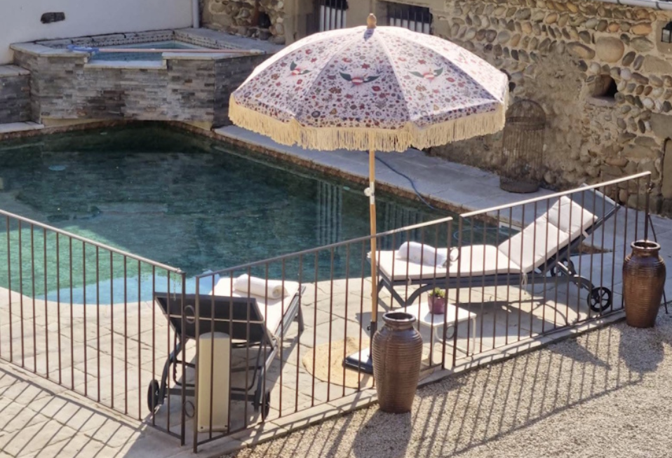 Piscine extérieure - Le 7 de Cœur