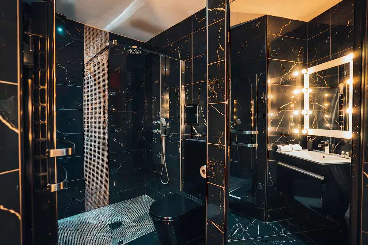 Salle d'eau  -  Le Cabaret VIP Spa
