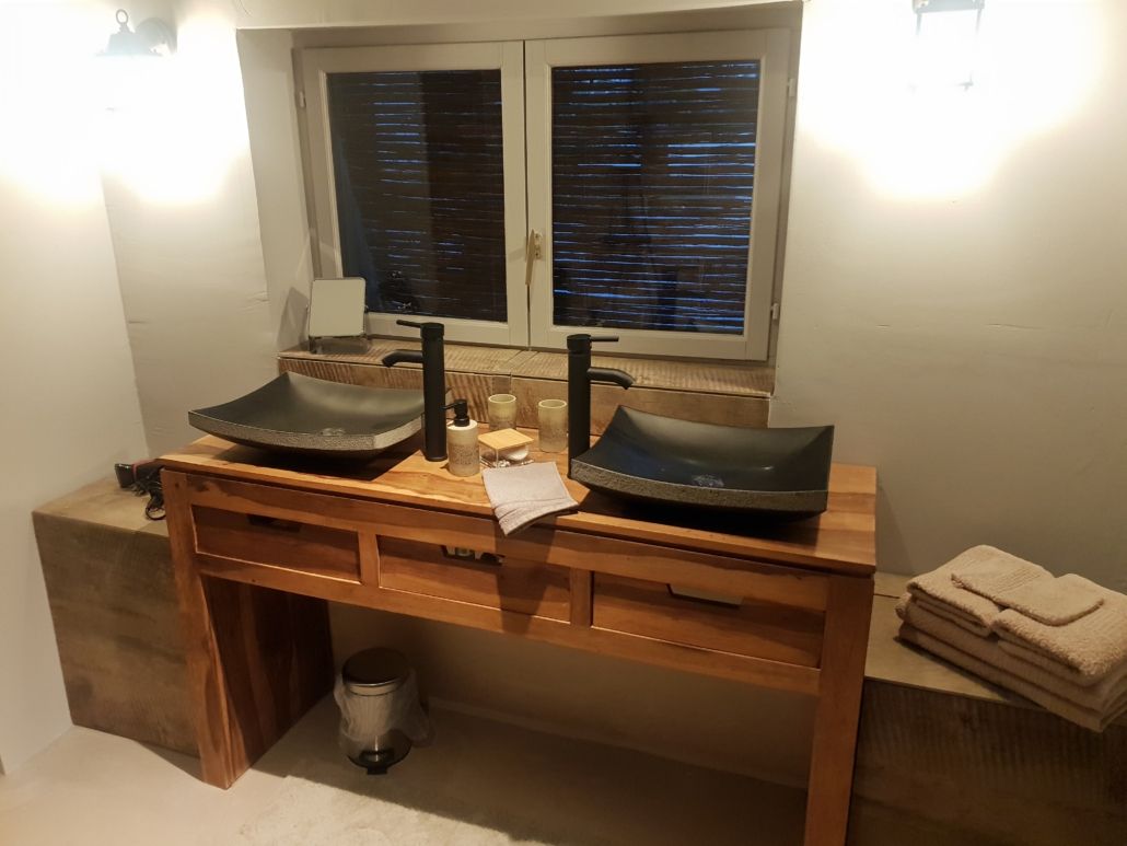 Salle d'eau - Suite Patio Balinais - Château Duo