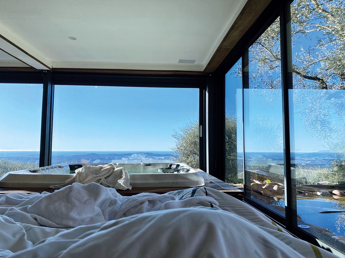 Vue Panoramique - La Suite Bien-Être - Mas des Oliviers