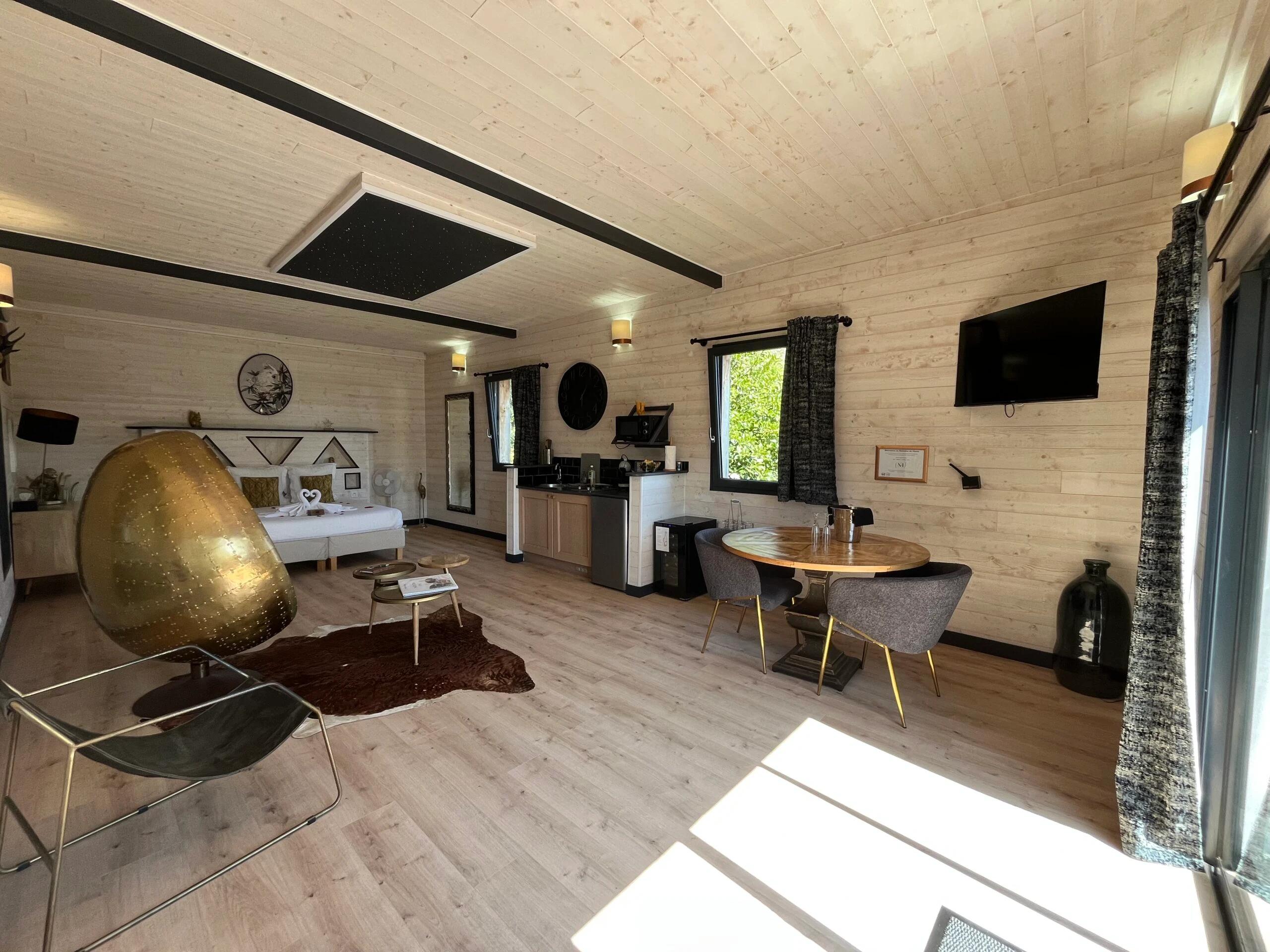 Suite Icare : Vue sur la chambre