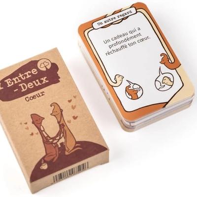 Boîte & Cartes du Jeu Entre-Deux Cœur - Jeux pour couple 