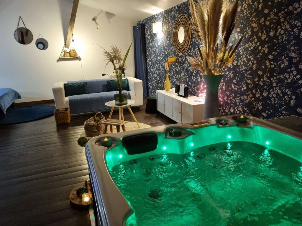 Vue du Jacuzzi - Le 7 de Cœur