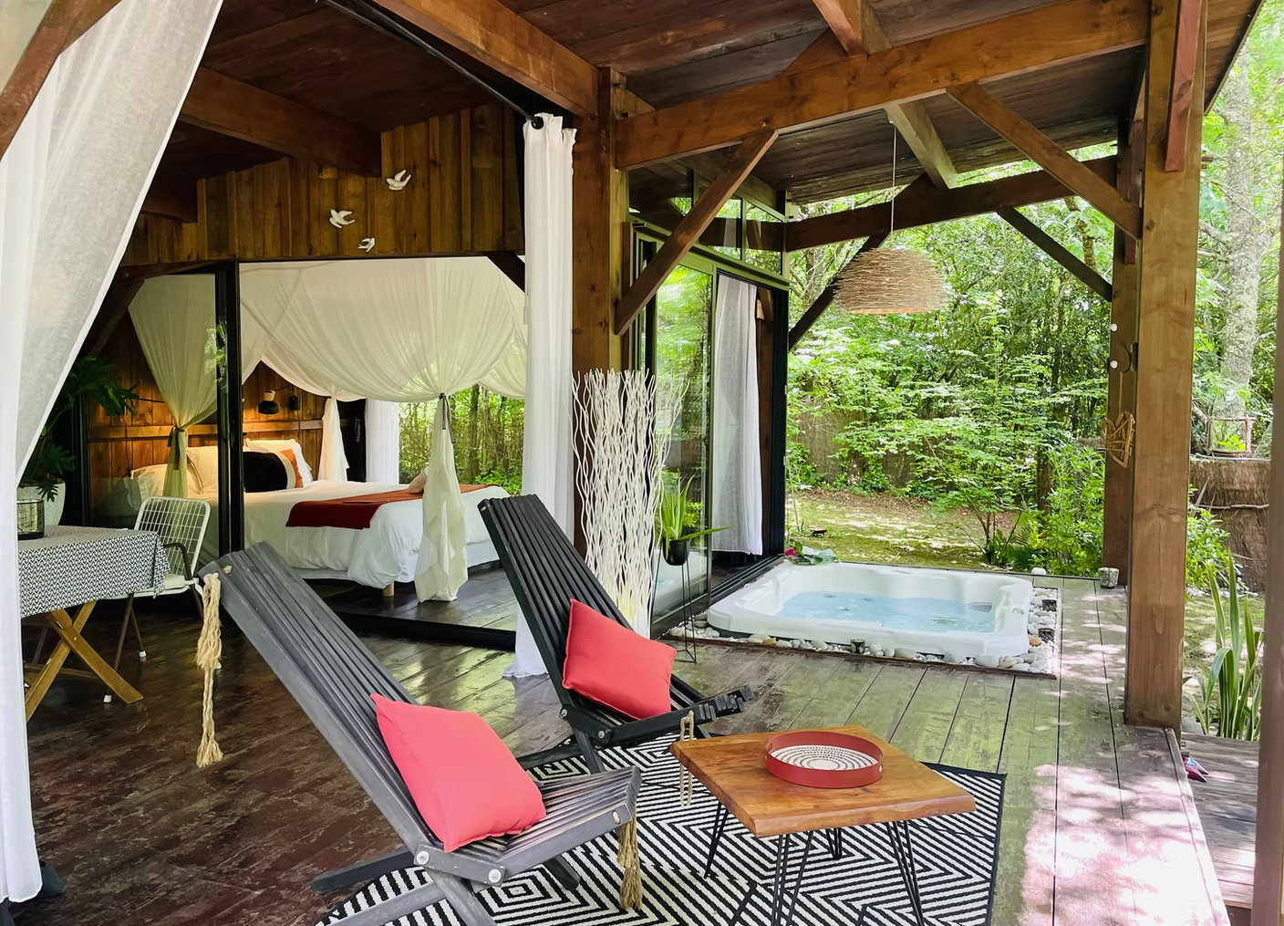 Vue principale - Le Lodge & Son Spa - Les Landines à Origne
