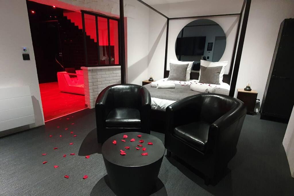 Le Baldaquin à Bayeux - Chambre romantique pour couple