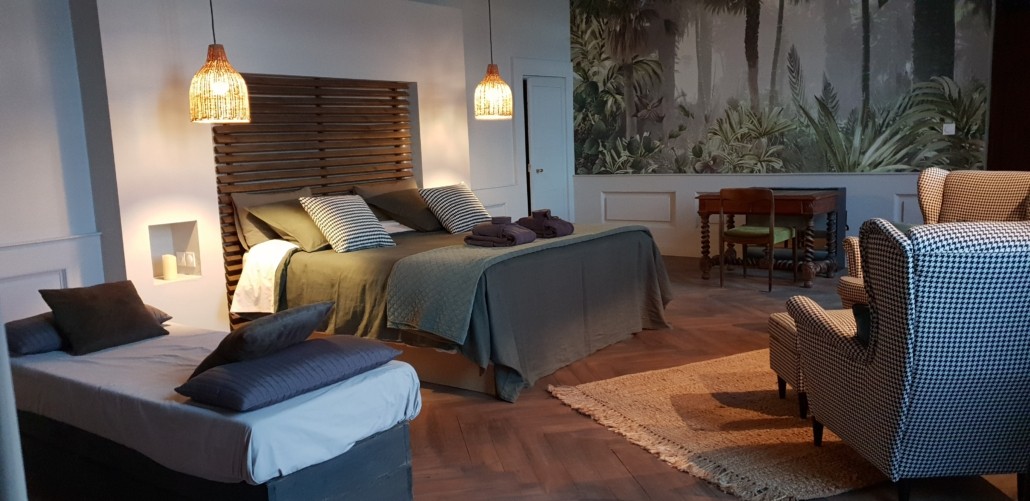 Suite Jungle - Château Duo à Livron-sur-Drôme avec jacuzzi privatif - Chambre romantique pour couple