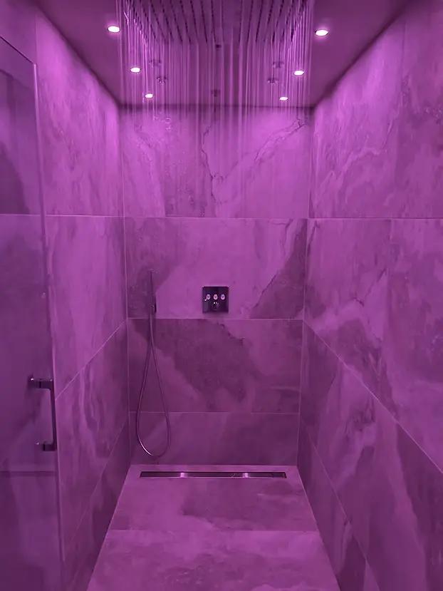 Douche ciel de pluie - Suite Oak - Les Suites B Spa