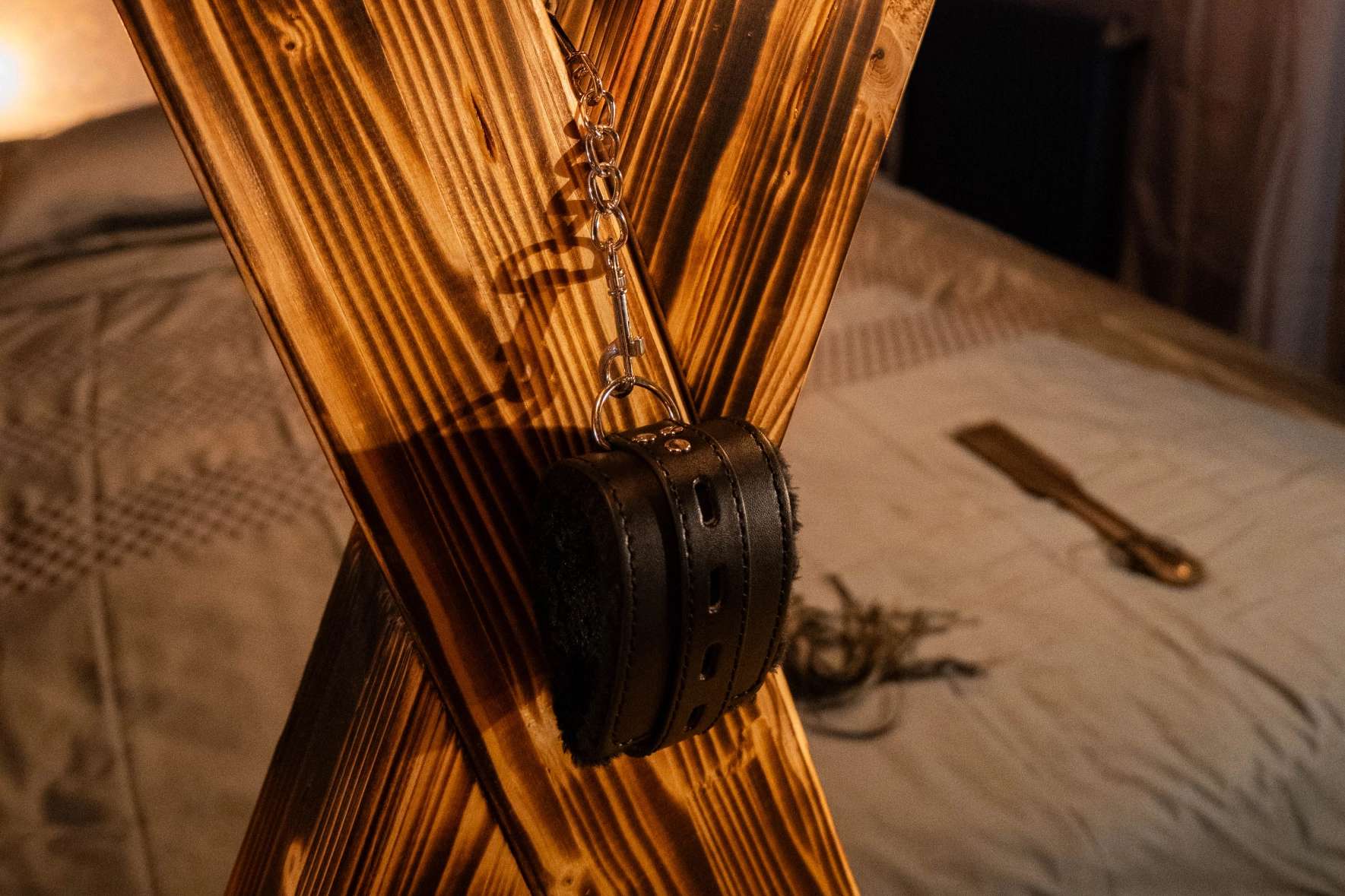Croix de Saint André - Accessoires BDSM - L'ÉgliX