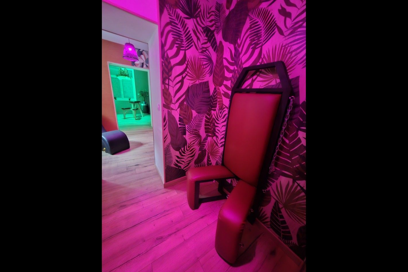 Fauteuil Bondage - L'Écrin Tropical - Les Gîtes de Justine