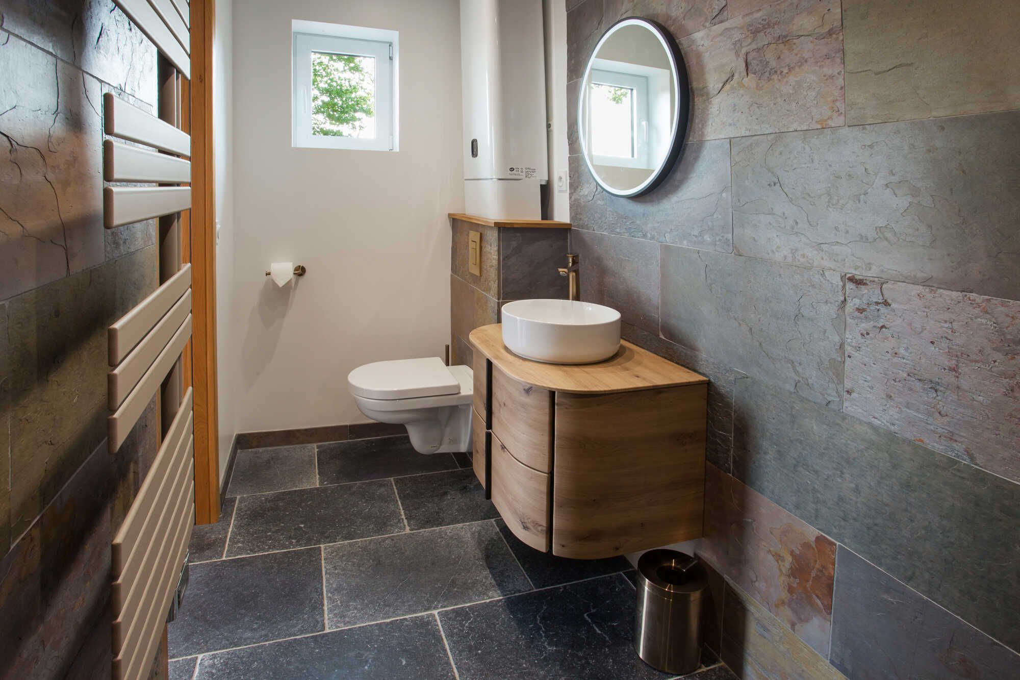 Salle d'eau - Gîte la Parenthèse - Domaine des Caillots