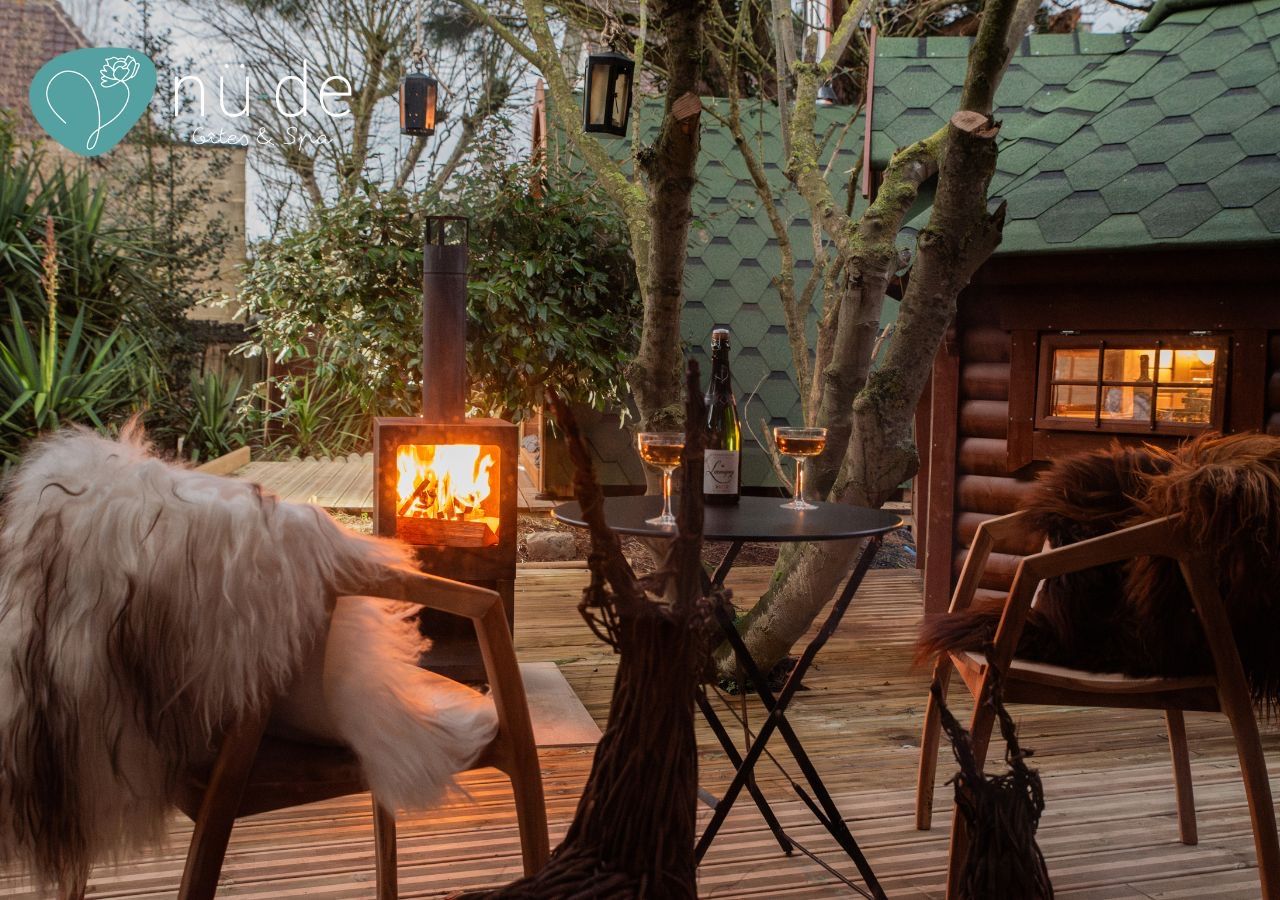 Terrasse - Valhalla Lodge - Nü-de