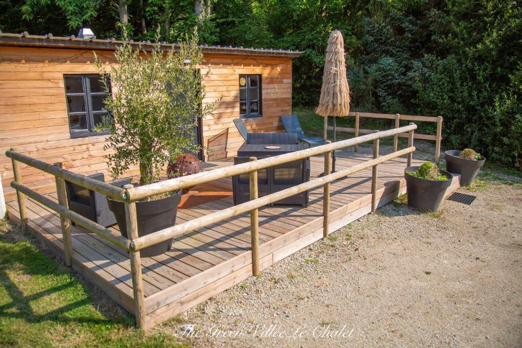 Charmant Chalet à Plouër-sur-Rance - Chambre romantique pour couple