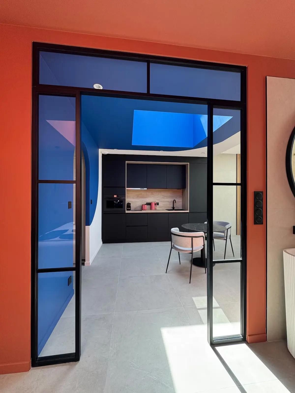 Vue Chambre sur Salon - Villa Piedra Terra cotta