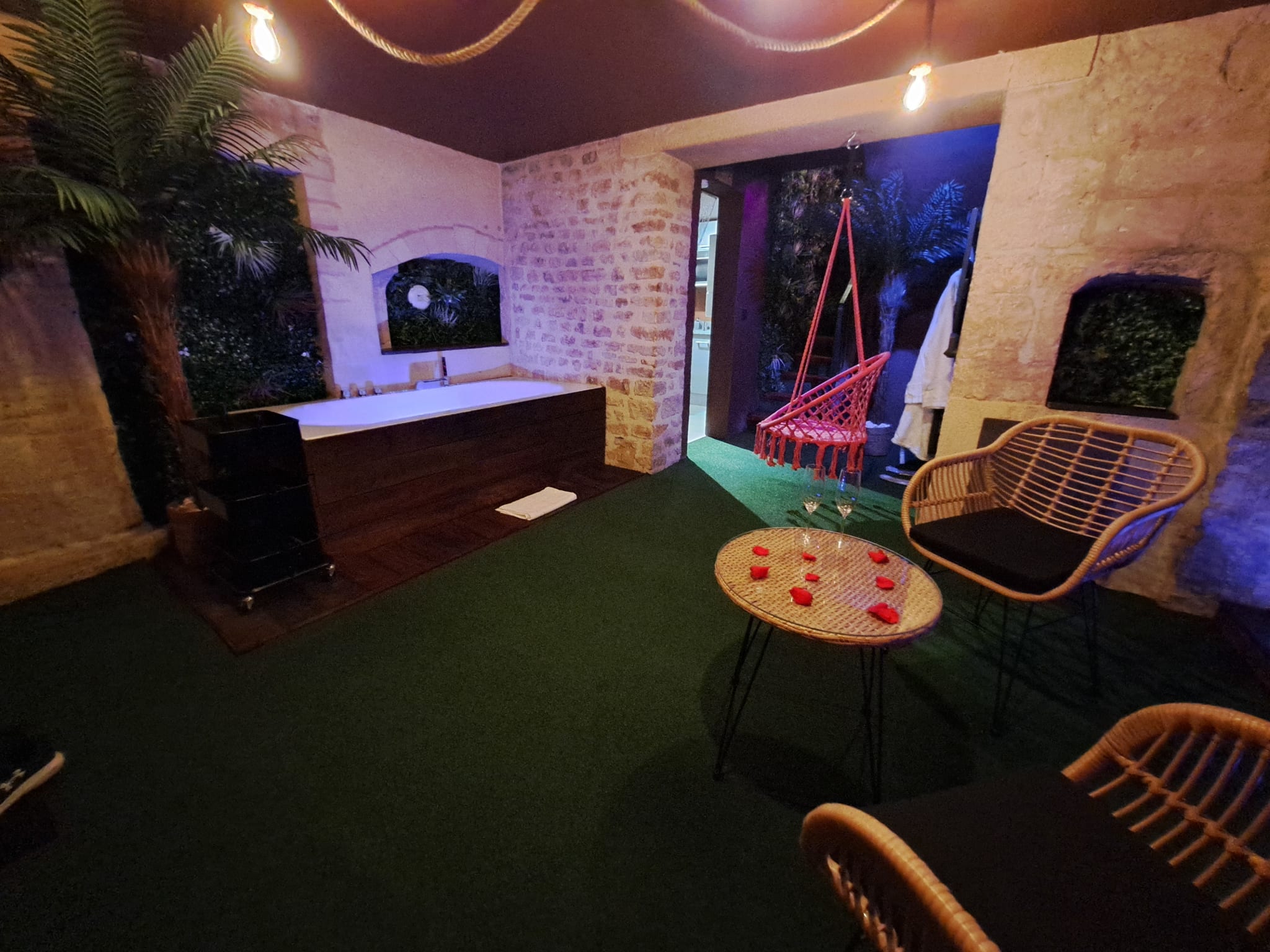 La Tropicale à Bayeux - Chambre romantique pour couple