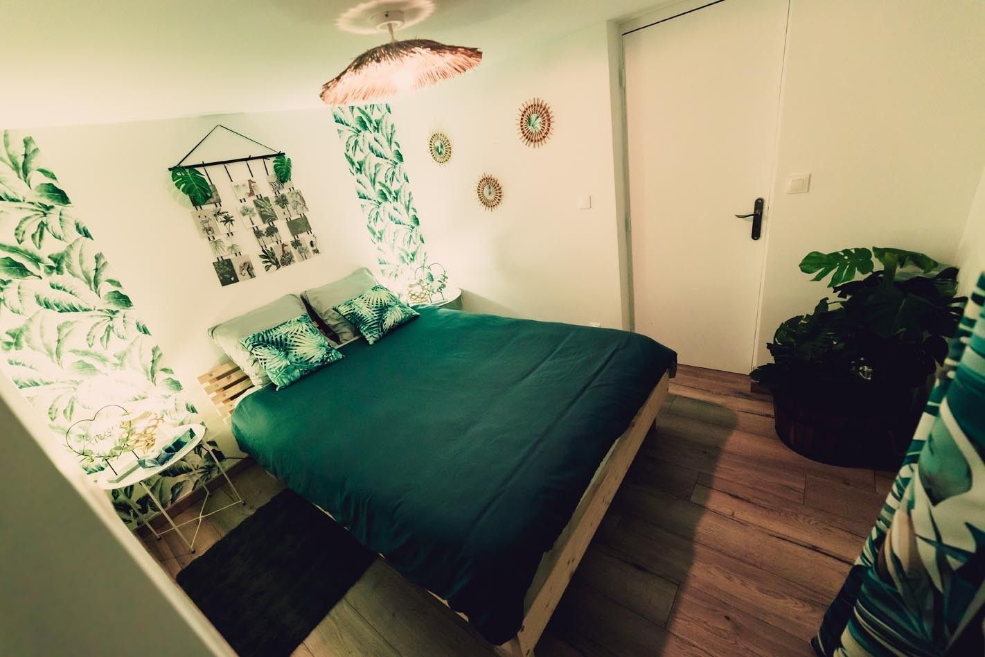 Chambre - L'Écrin Tropical - Les Gîtes de Justine