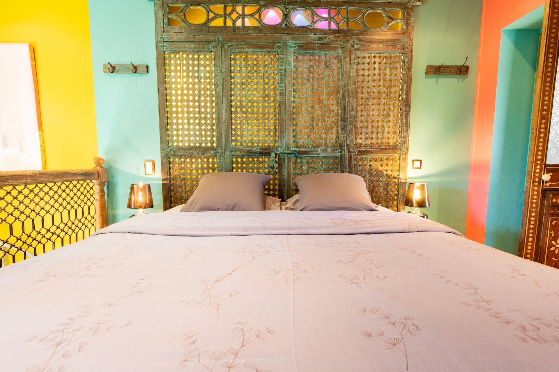 Chambre - Chambre Indienne - Le Presbytère de Pancé