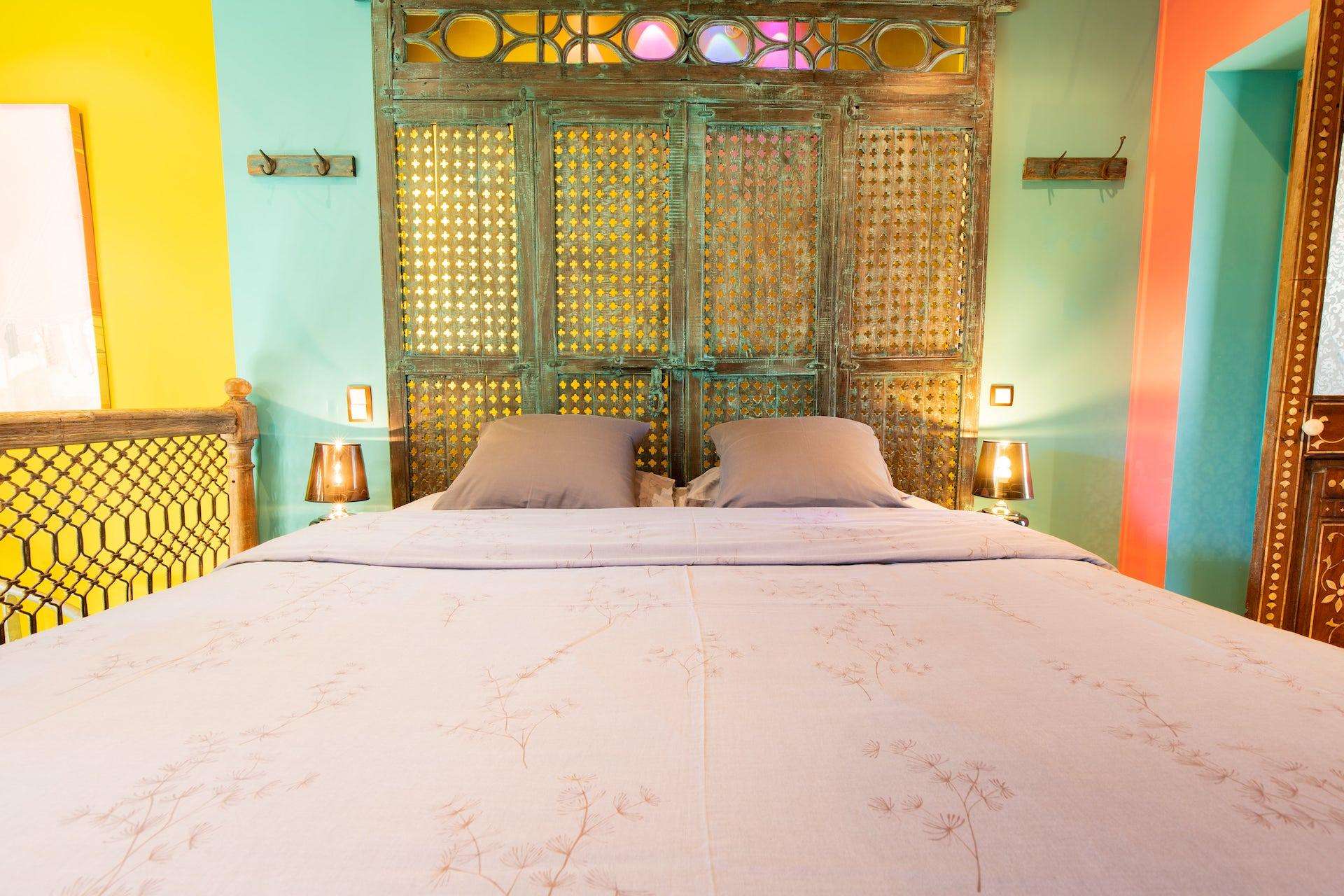 Chambre - Chambre Indienne - Le Presbytère de Pancé