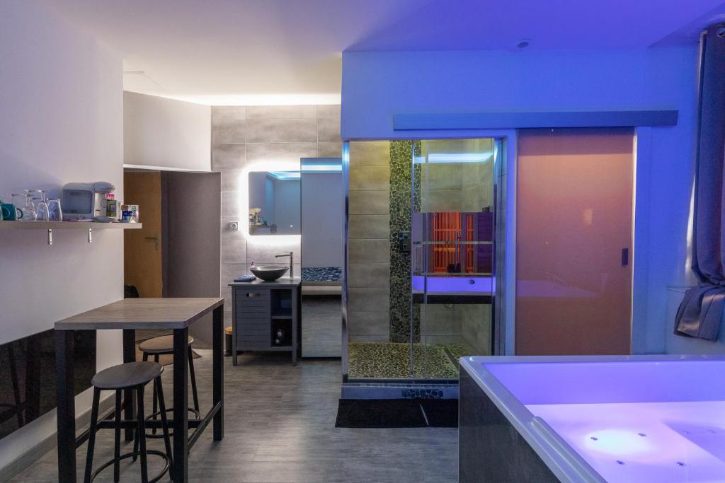 Vue d'ensemble - Appartement Cocooning Spa - Spa Privatif Dijon