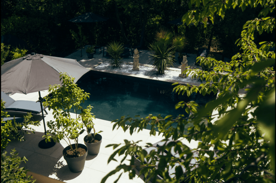 Piscine extérieure - Sale d'eau - La Perla Secreta