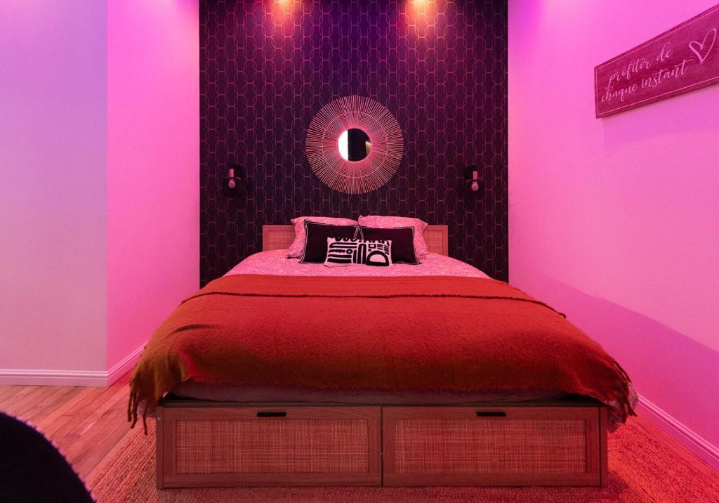 Espace chambre - Appartement Évasion Spa - Spa Privatif Dijon