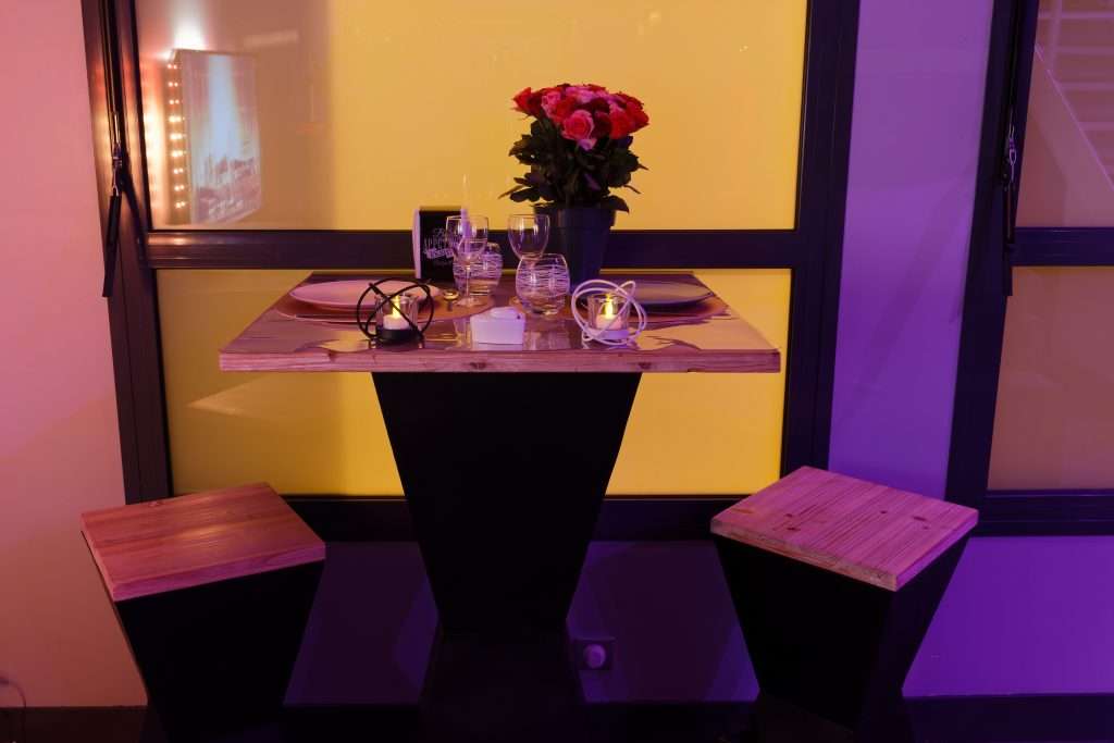 Coin repas - Suite Romance - Romance SPA Le Havre