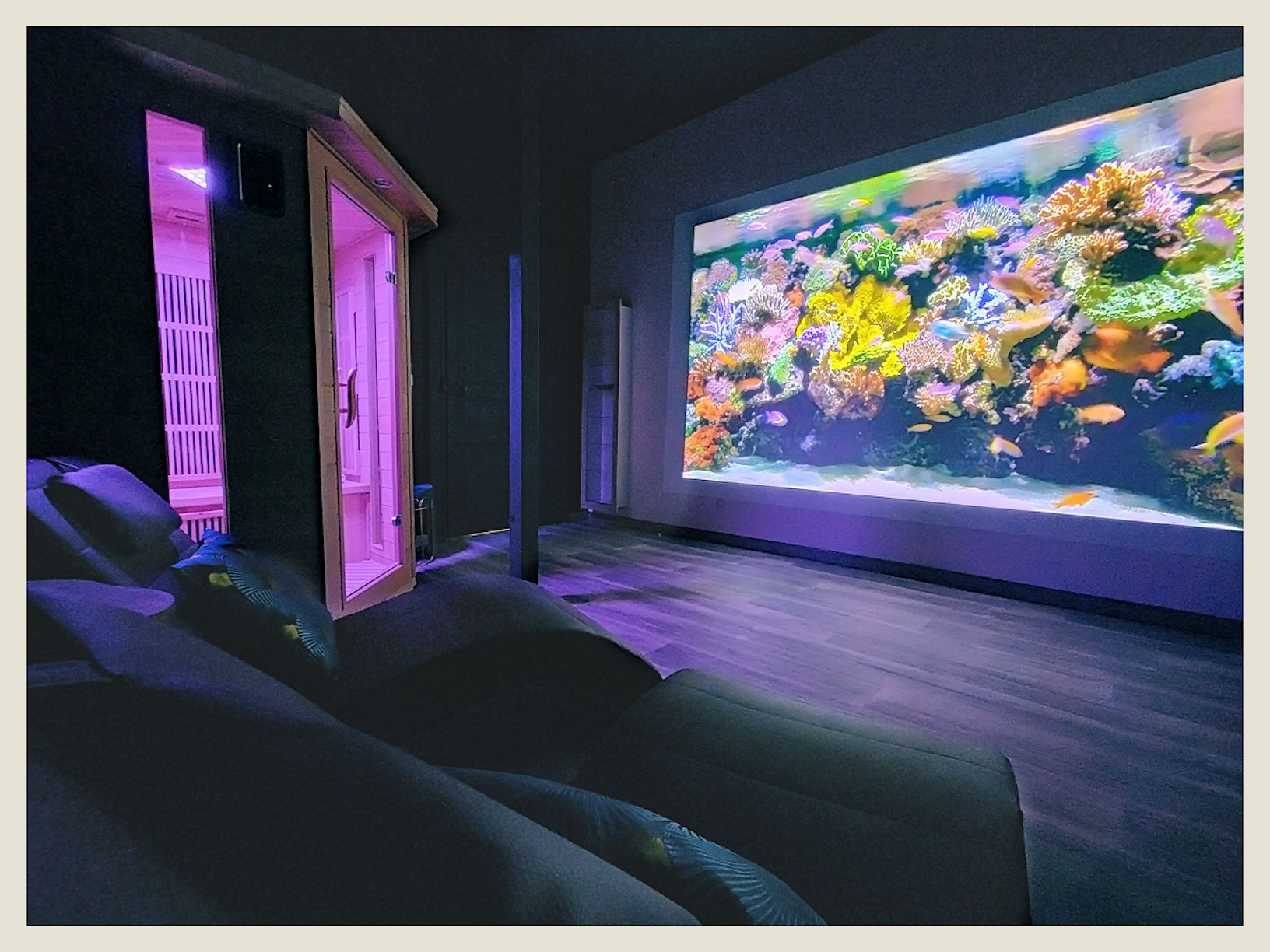 Sauna & Home Cinema - L'Entre-Parenthèse
