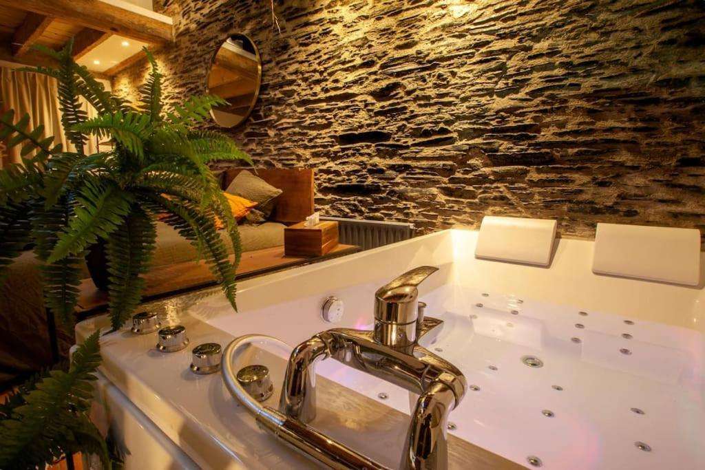 Baignoire Balnéo - Love Room Jungle - Les Petits Plaisirs Angers