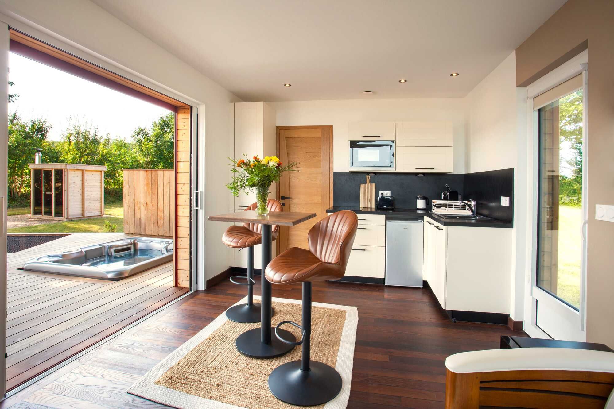 Coin repas - Gîte la Parenthèse - Domaine des Caillots