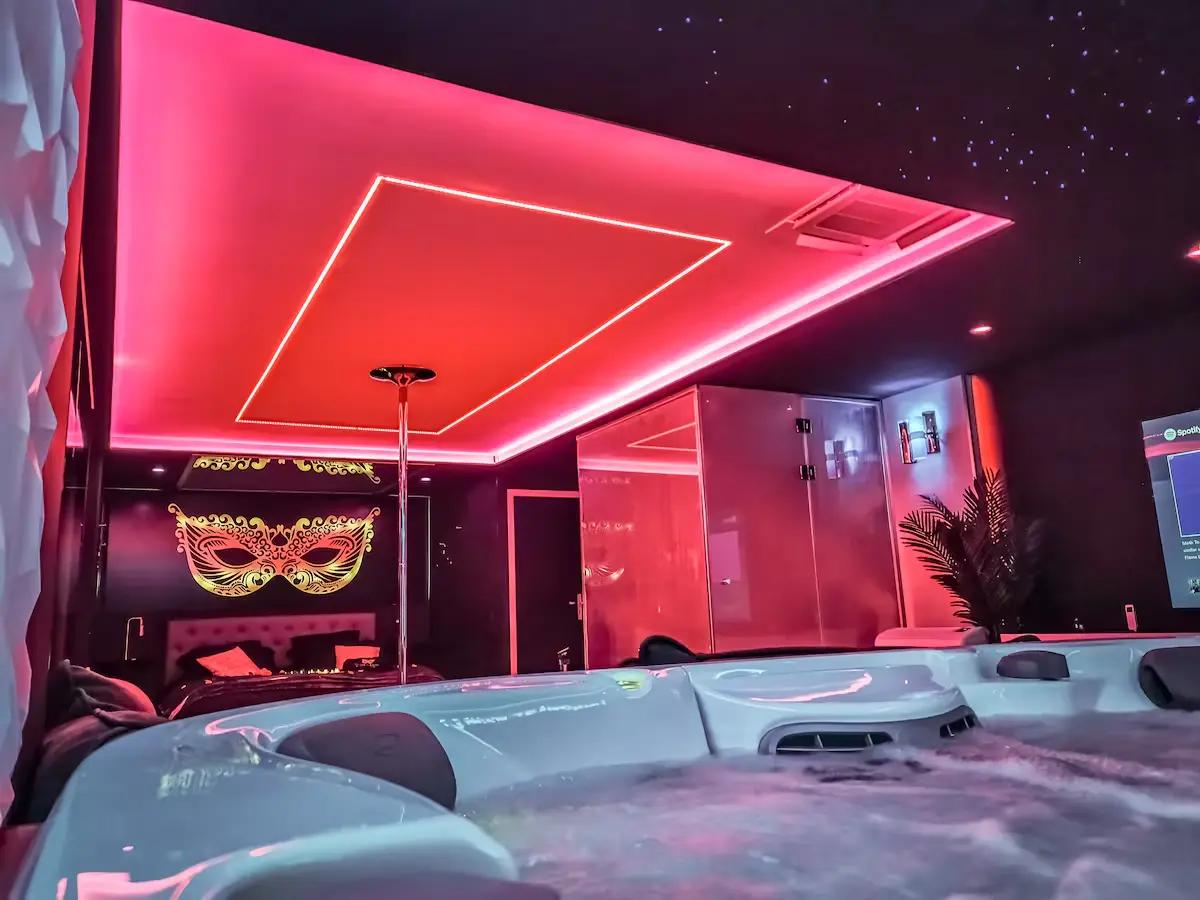 Vue du Jacuzzi - L'Évasion des Secrets