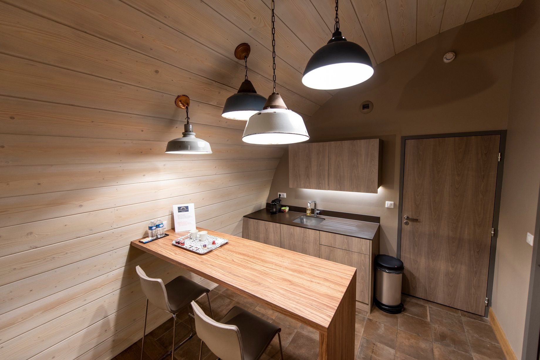 Kitchenette - La Lodge- La Parenthèse Envoûtée